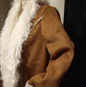 NWOT Shearling Coat